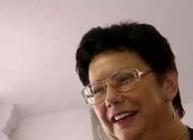GERMAN GRANNY IN GLASSES FUCKED FUCKED IN A difficulty BEDROOM